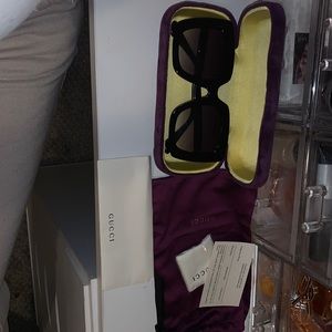 Oversized sunglasses